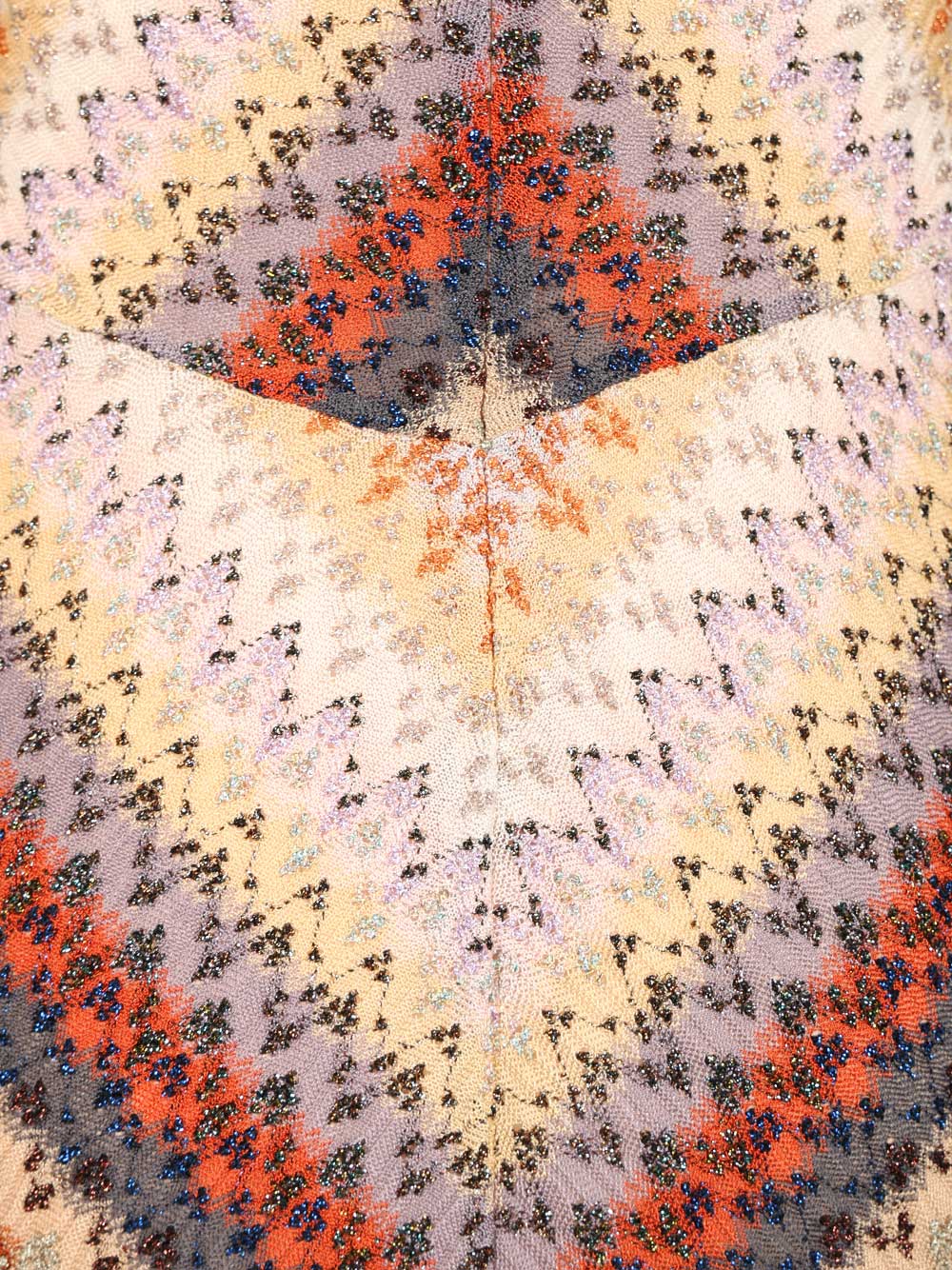 Missoni Long Dress With Multicolored V-Neck Dresses - Multicolor | 2ed51d074202fc4dcf1592598bd1b1a2402cc502