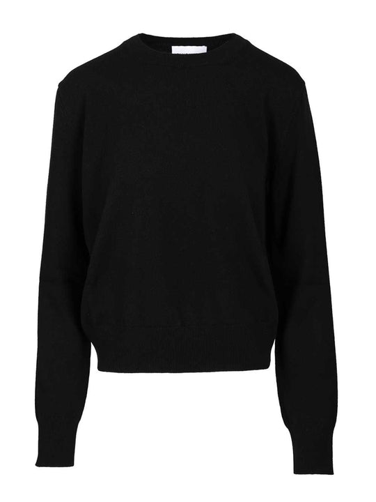 Cashmere Crew Neck Knitwear Black