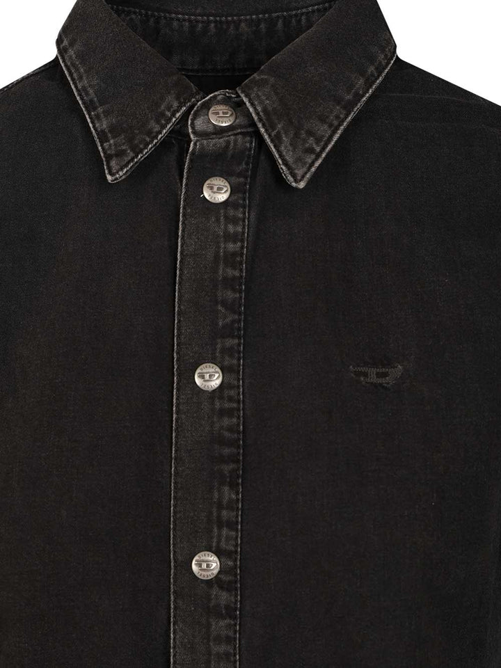 Diesel Denim Shirt Shirts - Black | 4b8bf68f0aac9ea391238ceb3bd4c134b185788f