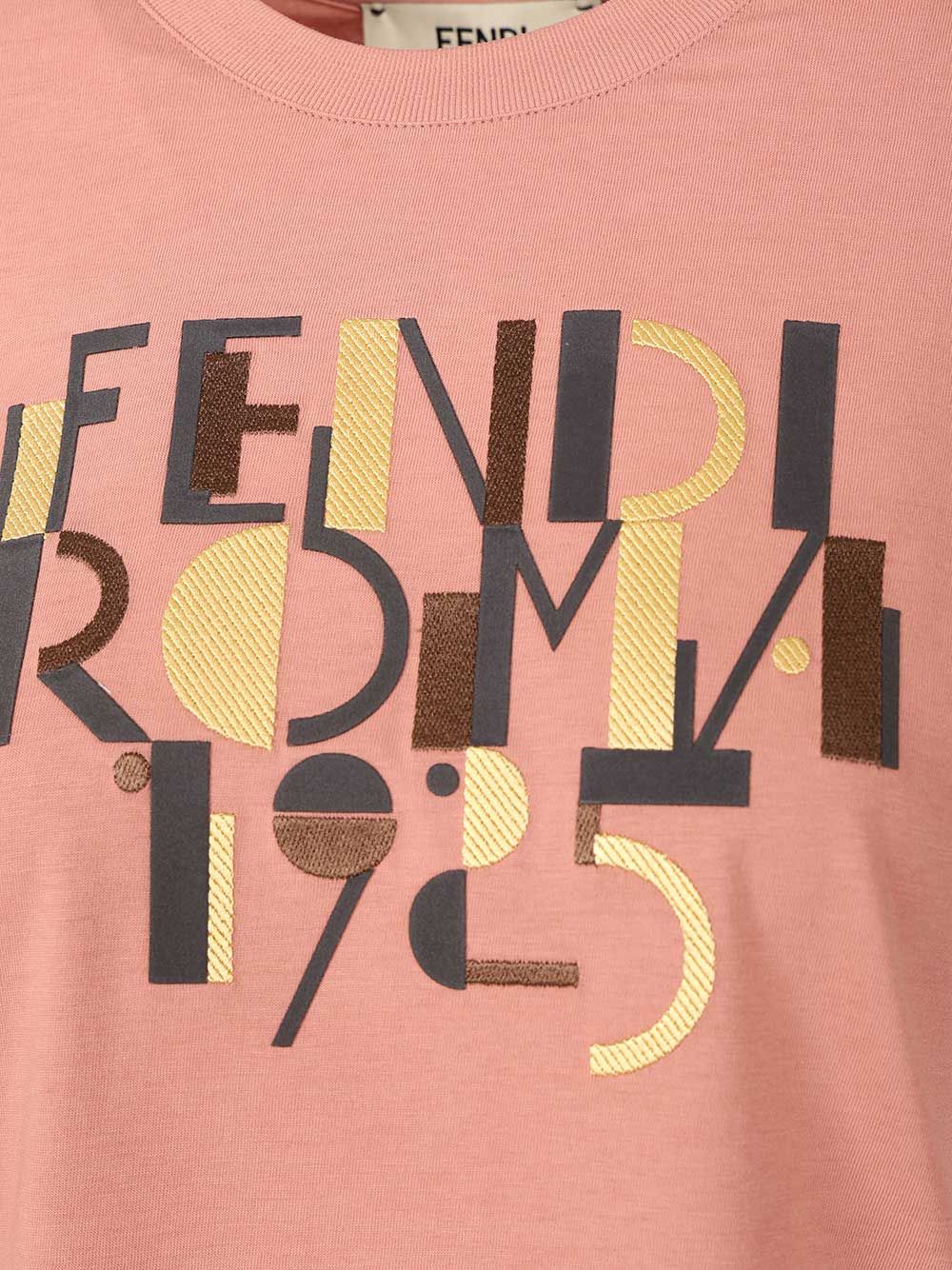 Fendi Fendi Roma T-Shirt - Rose | b5a374e4036cf388b29ee2f91d0f5d2925df3f6c