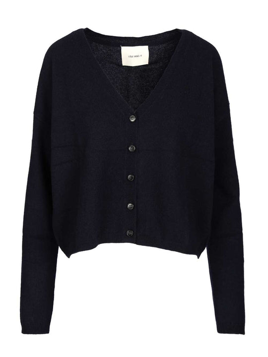 Abby Cardigan Knitwear Blue