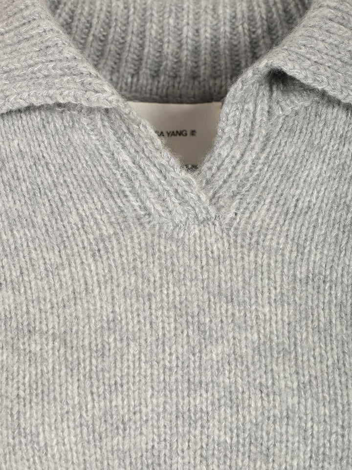 Lisa Yang Lailai Knitwear - Grey | d4db9665963134f20121544e516997c2caa1039e