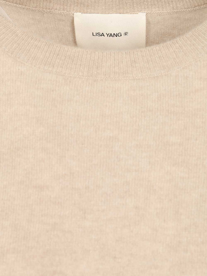 Lisa Yang Dea Knitwear - Beige | 5e4d052dec8fac3ec0fcff26d02d8085b6da9091