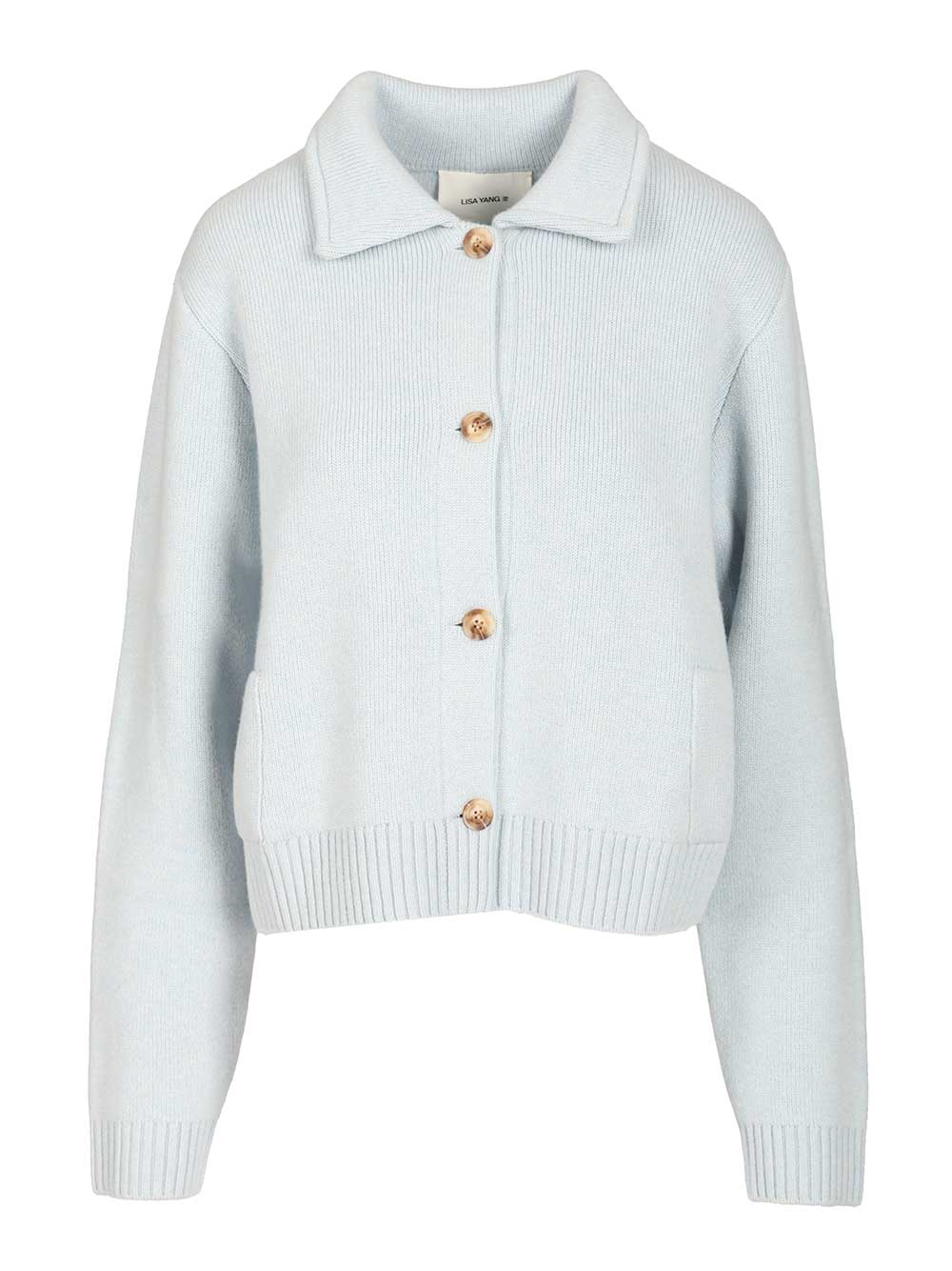 Lisa Yang Lynna Knitwear - Blue | 65559aef19c741c36ae2d5265522d19b2cf3ad06