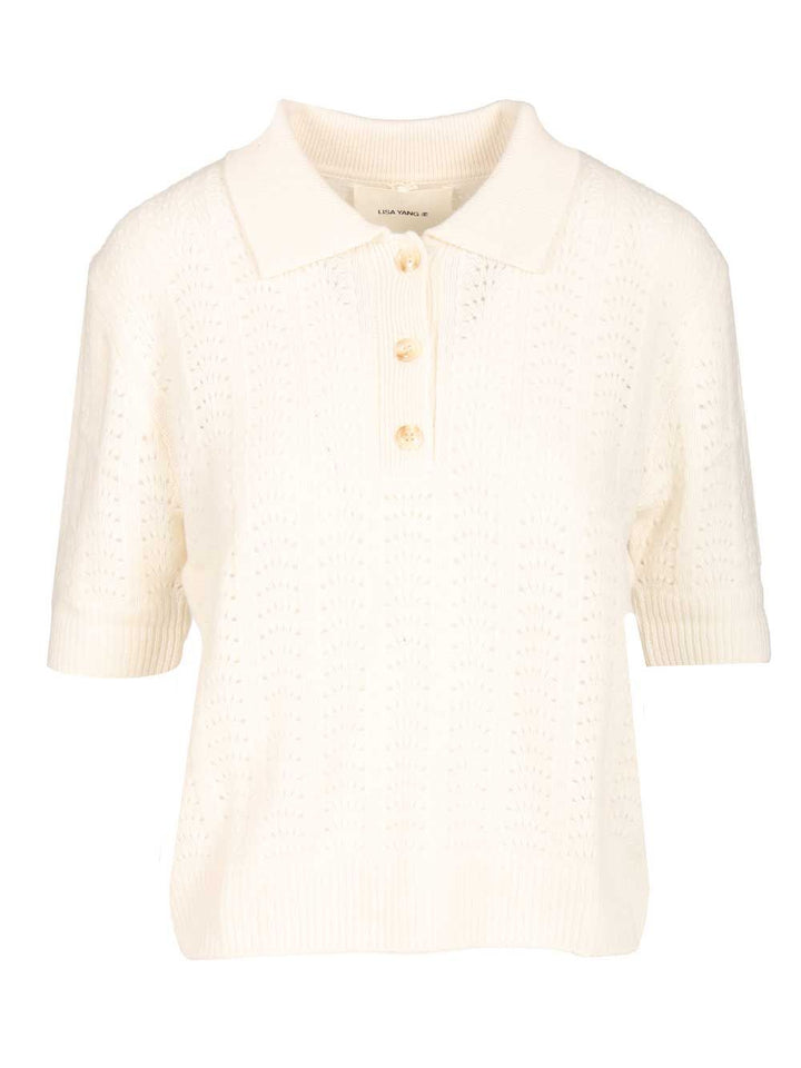 Lisa Yang Masy Knitwear - Beige | f953ca8b884e88c920839170064bfc8471bf954b