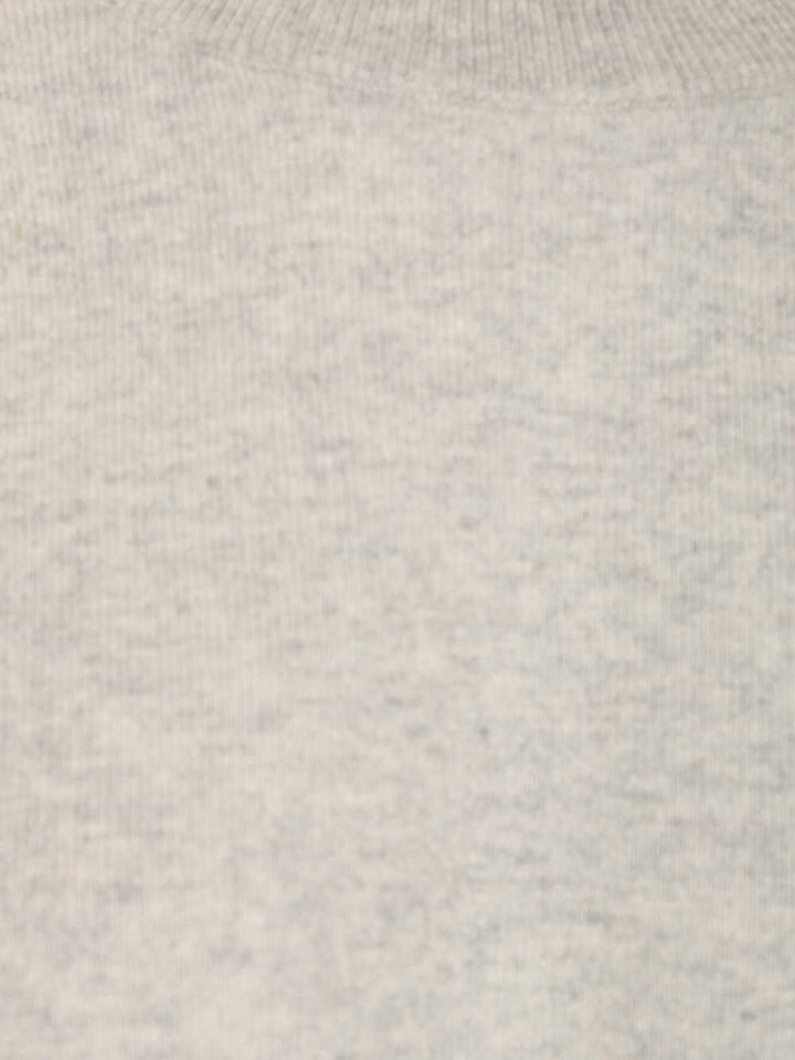 Lisa Yang Short-Sleeved Cashmere Top Knitwear - Grey | 01e9af09581a8093bd2c09d1bf93c17cd797cfe2