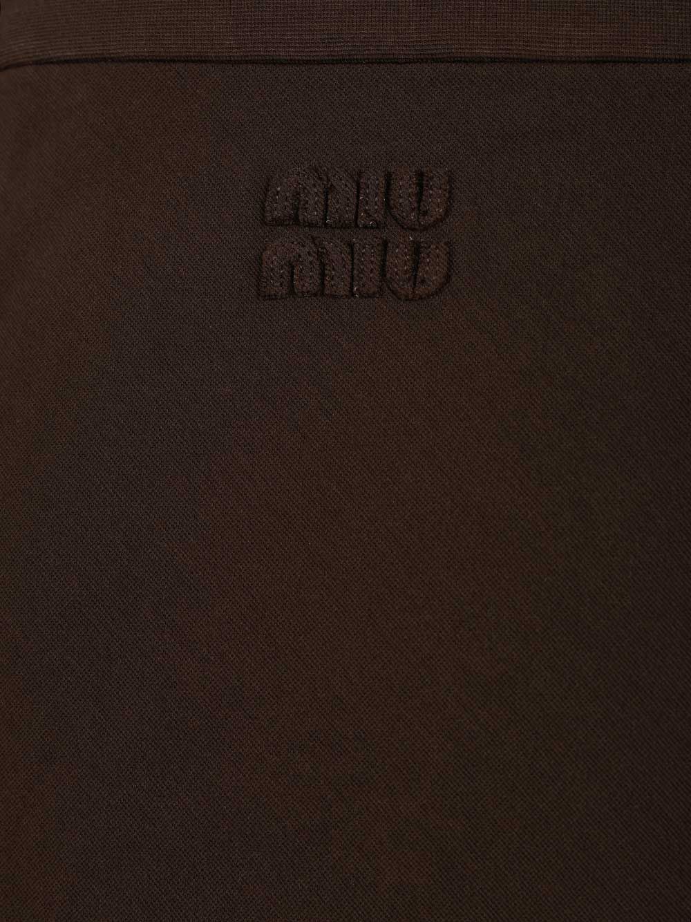 Miu Miu Knitted Skirt Skirts - Brown | cd5b7034c024deb167da84da56ea098b93a92131