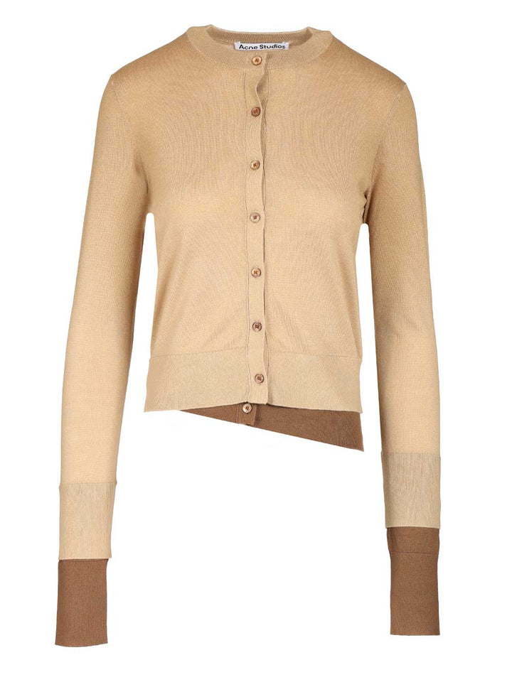 Acne Studios Cashmere Blend Sweater Knitwear - Beige | 434cb74a25c3c42508c913dc225fed44cde3d552