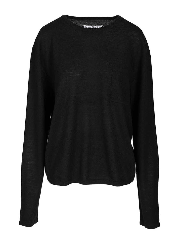 Acne Studios Kluna Sweater Knitwear - Black | de0a34ee215c2e39cbc88db7e0ccee5060e179c8