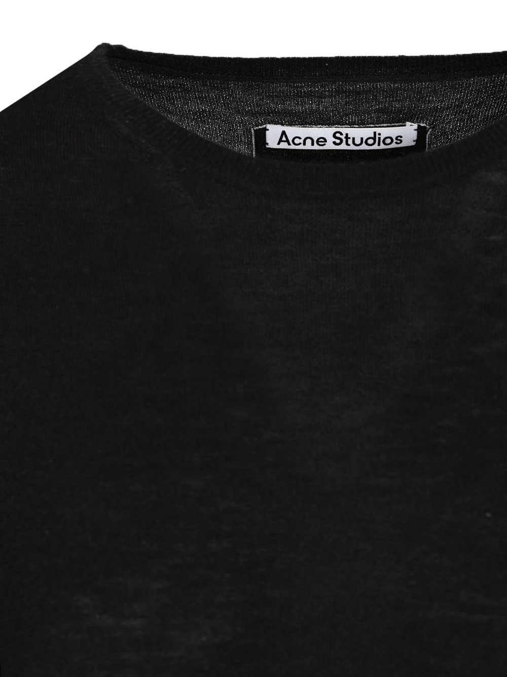 Acne Studios Kluna Sweater Knitwear - Black | ff0ed0fcfb6da870b17f98b44365b1fe73ed453c