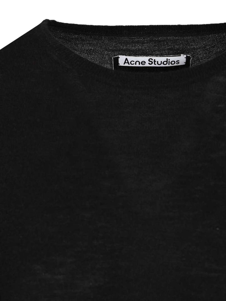 Acne Studios Kluna Sweater Knitwear - Black | ff0ed0fcfb6da870b17f98b44365b1fe73ed453c