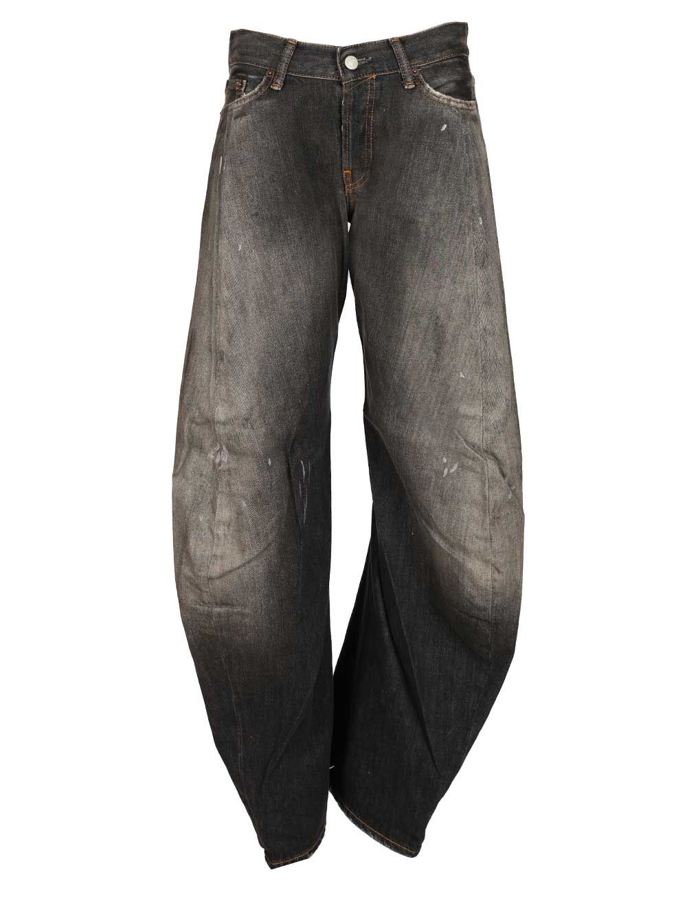 Acne Studios Relaxed Fit Jeans - Black | 92dce814635944e77cd36dfc5851c299b4a06bb6