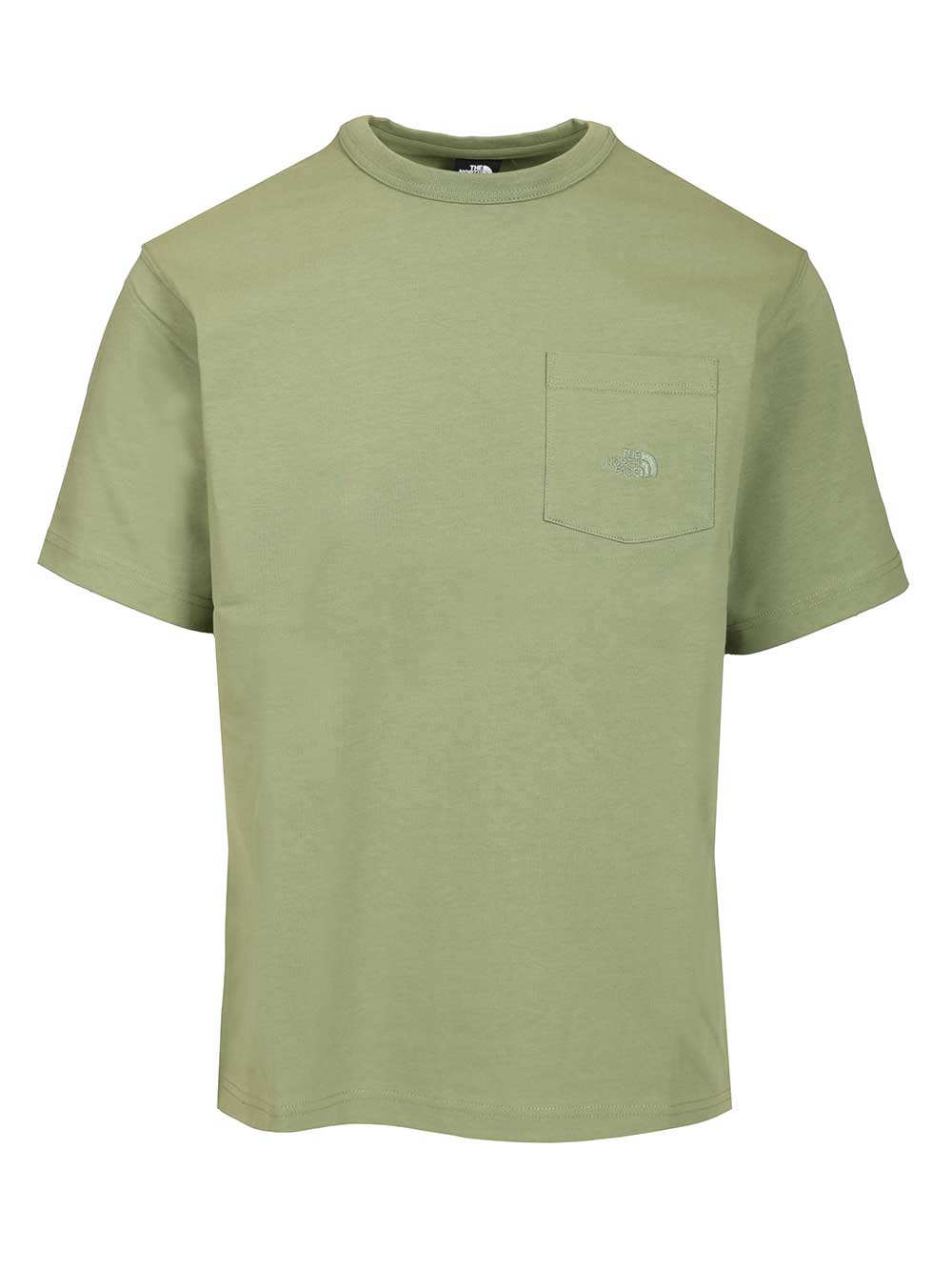 The North Face With Pocket T-Shirt - Green | 0e07d31326e461edc458fff8d8933b51bb5e7950