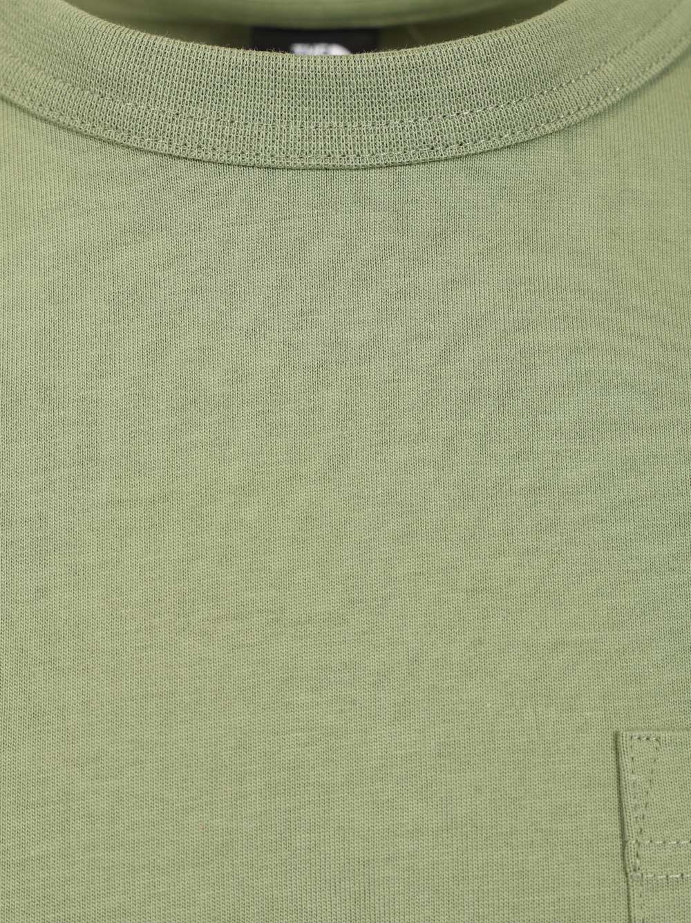 The North Face With Pocket T-Shirt - Green | c3f35a26e600a4393a813b8eaba286be2844533d