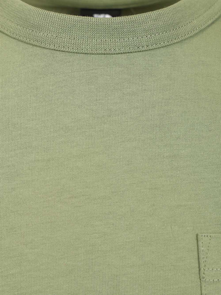 The North Face With Pocket T-Shirt - Green | c3f35a26e600a4393a813b8eaba286be2844533d