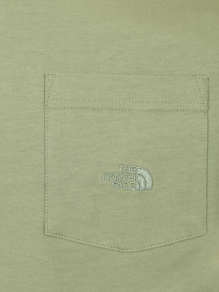 The North Face With Pocket T-Shirt - Green | 5d77e11f3e209b06f0084b02391665c8e40e2dc9