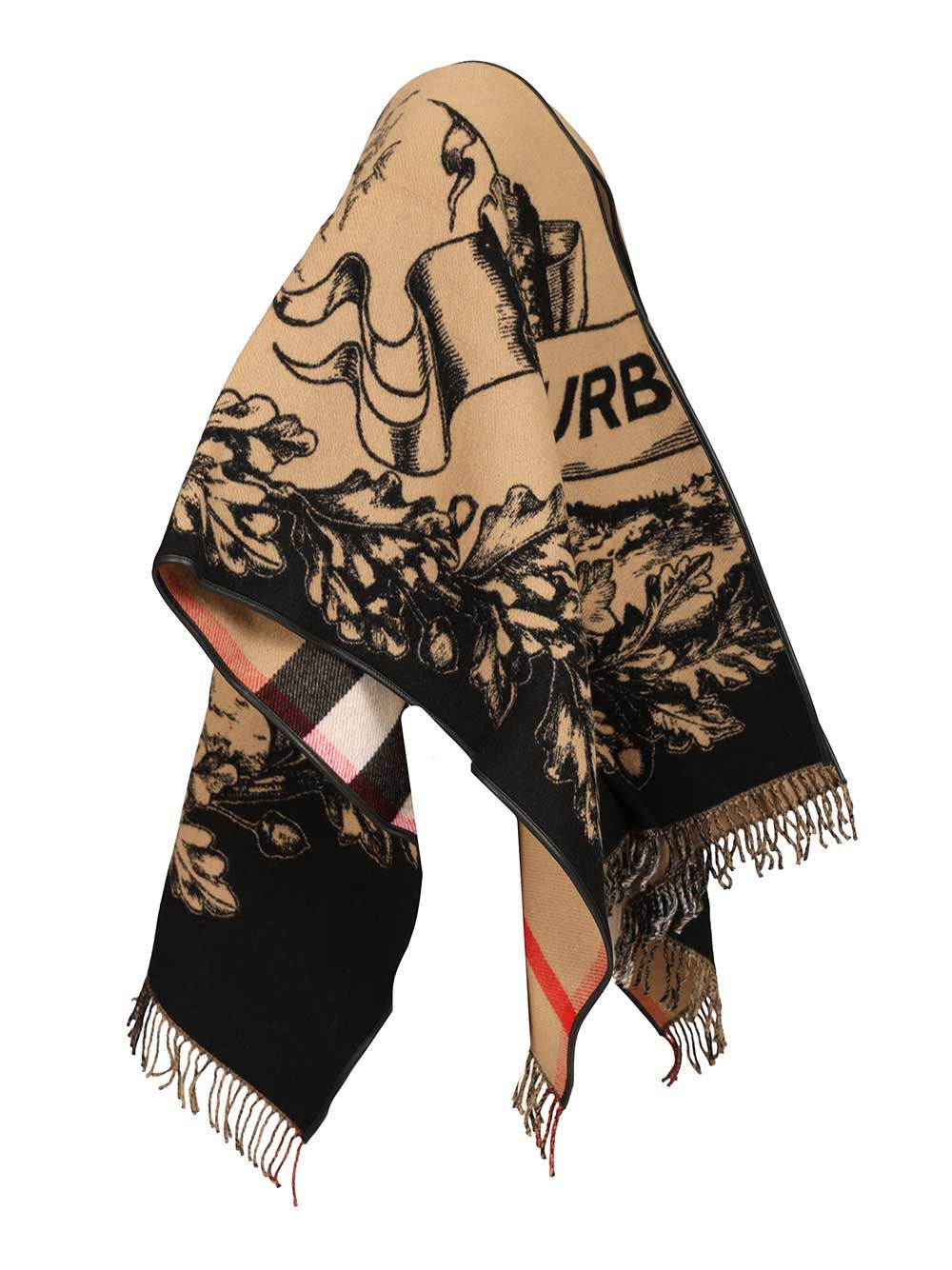 Burberry Reversible Cape Scarves And Foulards - Multicolor | c78cf21768e8b7466268abf8a57d7a2888ef32d8