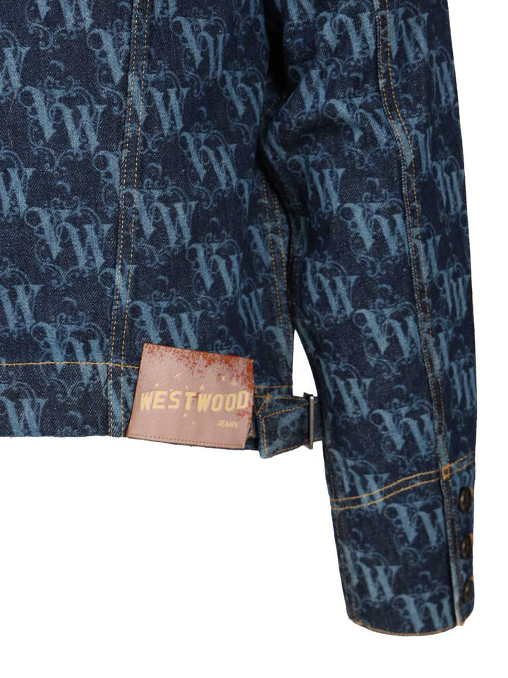 Vivienne Westwood Stormrider Denim Jacket Jackets - Blue | 3b0cc06de5f4562becc4441d19b18ceb6fafb1e7