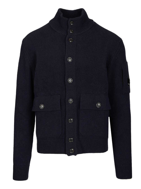 Lambswool Grs Cardigan Knitwear Grey
