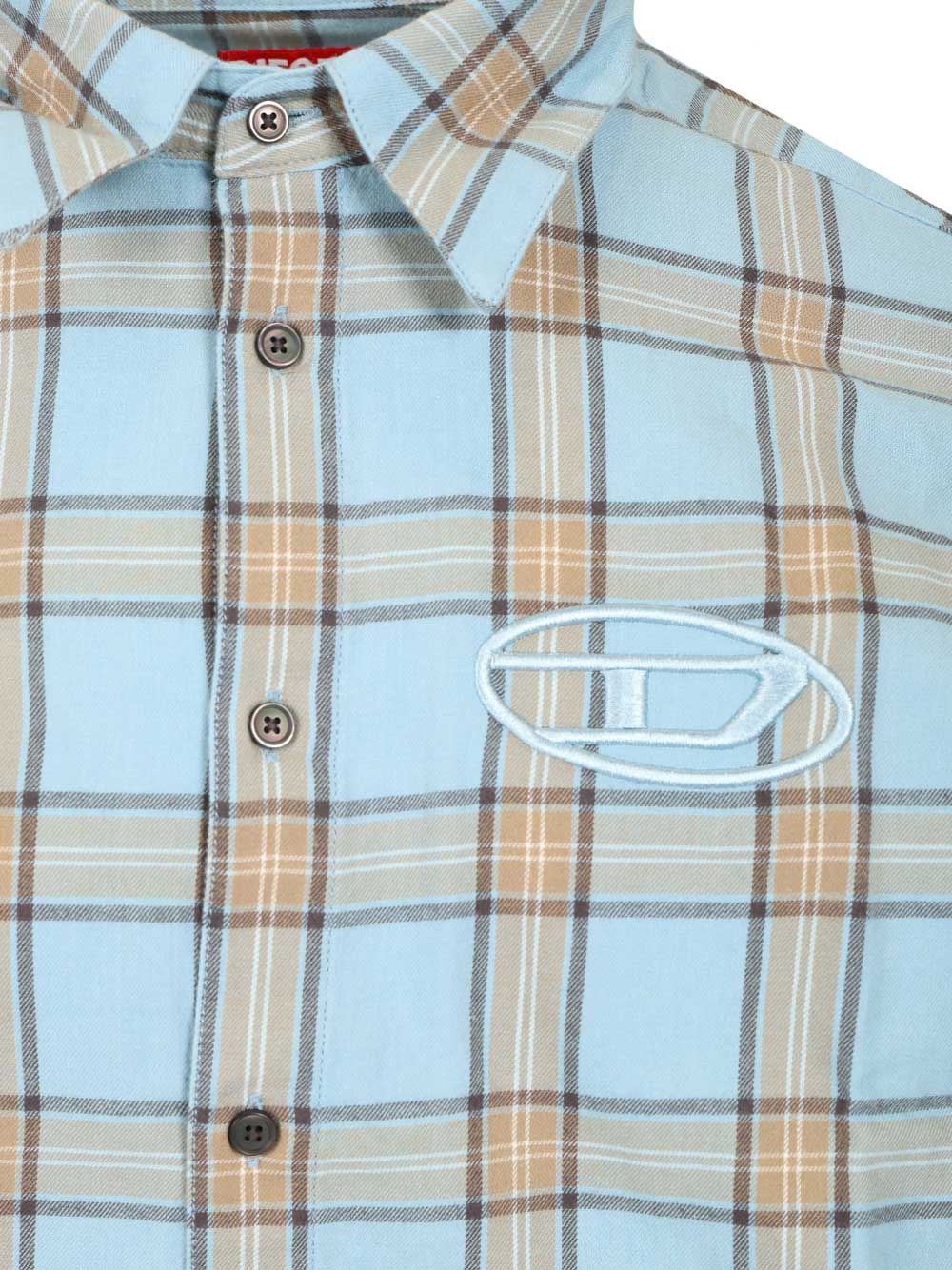 Diesel Tartan Shirt Shirts - Light blue | 45dbb8bf3f2727a6155c2426285bfcb7977525f4