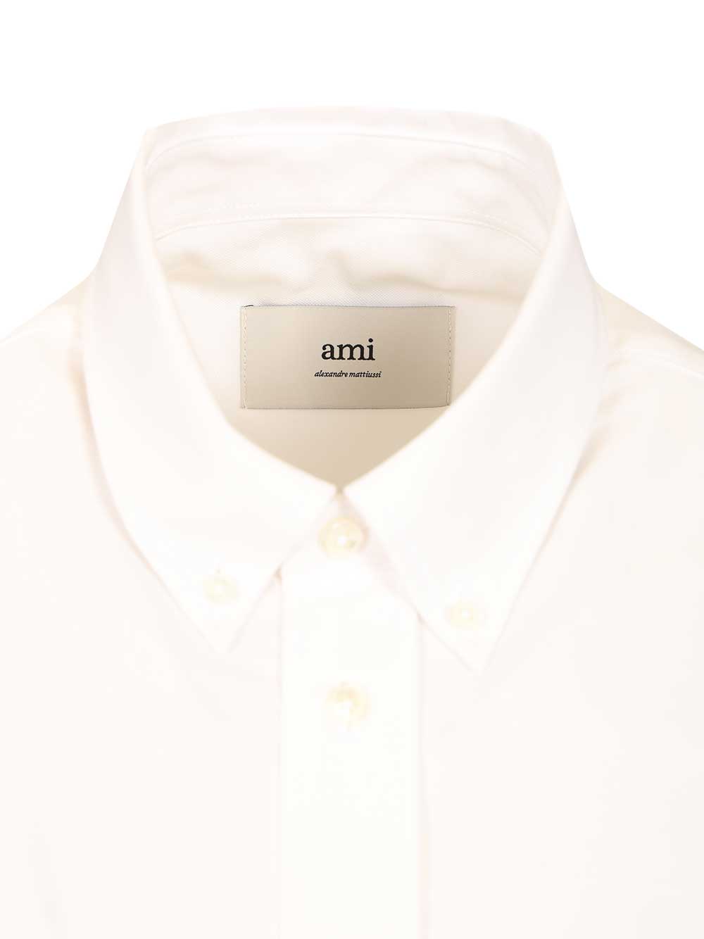 Ami Classic Shirt Shirts - White | 96a6f07a37a04310346f38828b3f38bad52fc295