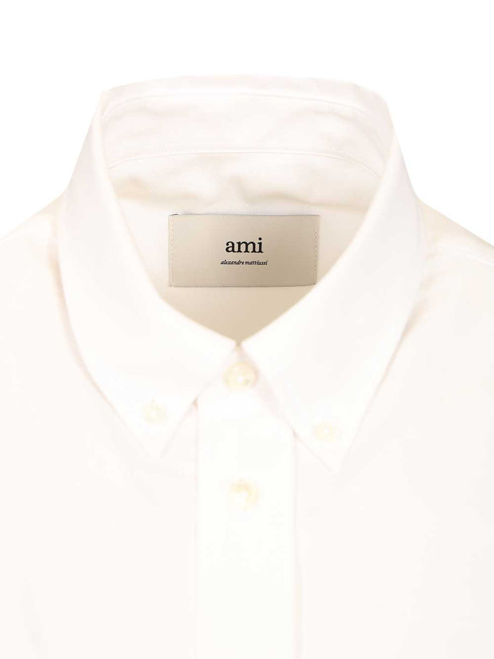 Ami Classic Shirt Shirts - White | 96a6f07a37a04310346f38828b3f38bad52fc295