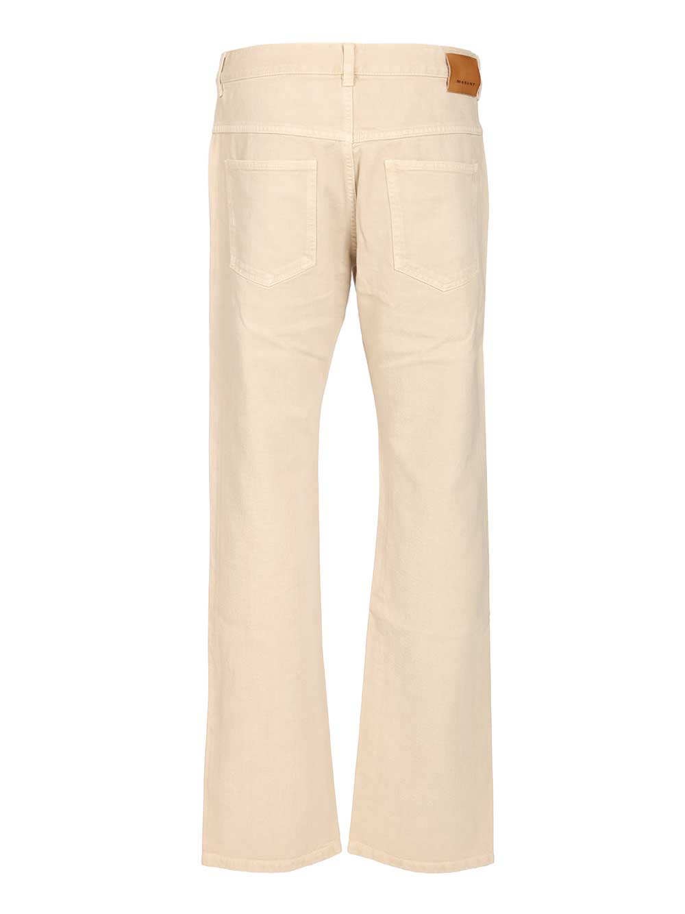 Marant Lewys Trousers - Beige | e2b7ef1d4366fe1fb5b251e50f4767425032b38d
