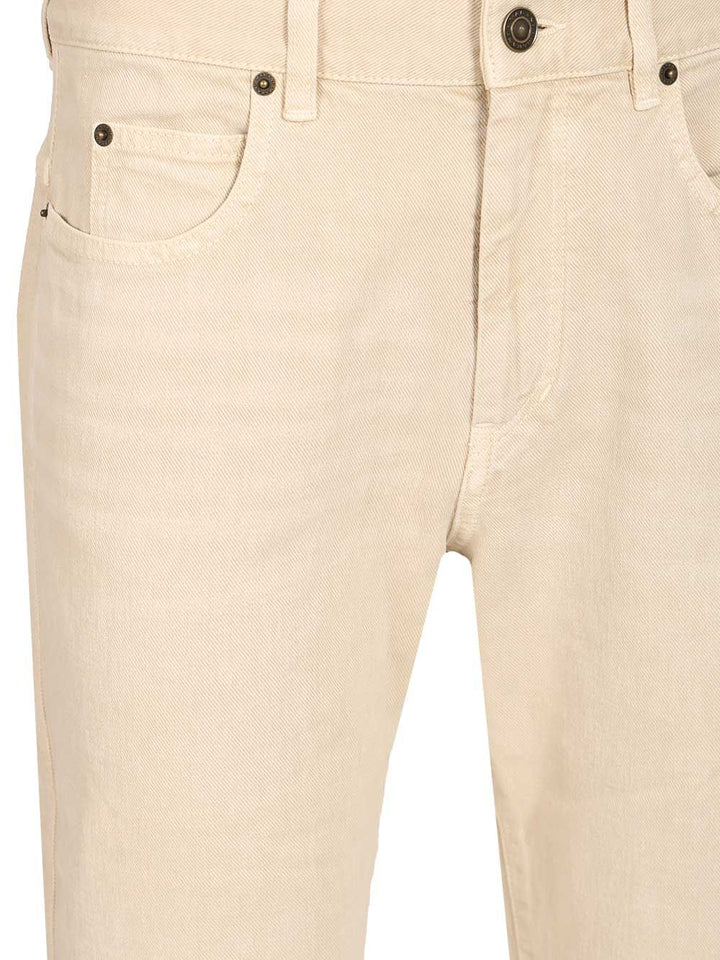 Marant Lewys Trousers - Beige | b18438b1bdc317d681474a3132d81cd9b4f1e582
