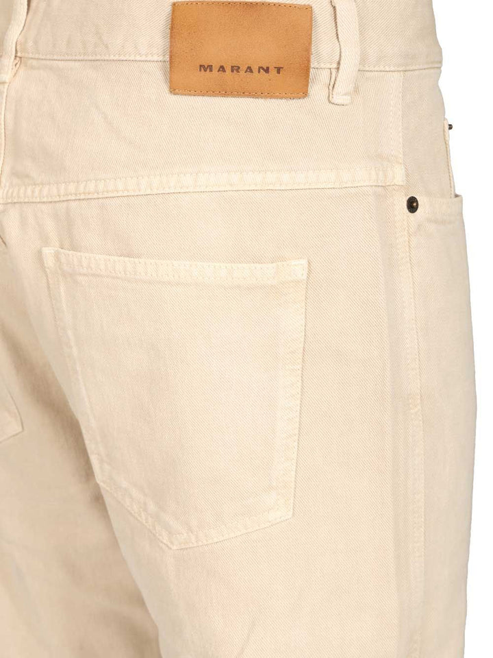 Marant Lewys Trousers - Beige | f815dd462da31b2a9335e96c08e4dacc63c13a27