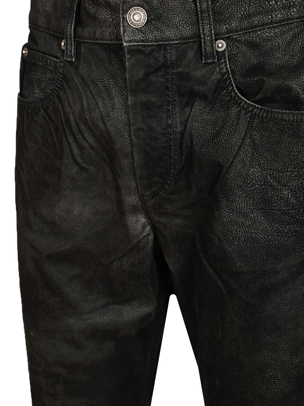 Marant Lewys Trousers - Black | fa7127a9868104d08455027b1d4cb39611e8cc2d