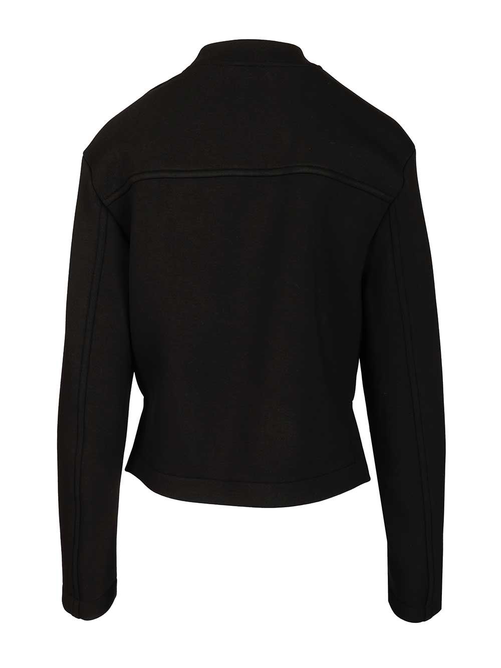 Moncler Genius Cropped Sweatshirt Sweatshirts - Black | 8b5f15f134ee6a6eba8a8ed8424cdabbd11a1d65