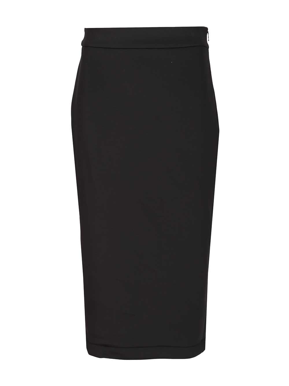 Moncler Genius Midi Skirt Skirts - Black | 87453ef5175651949dfa64fd5014001aa330760e