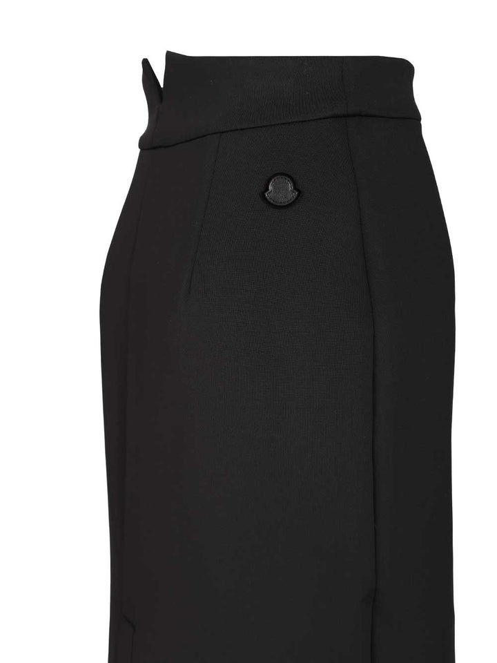 Moncler Genius Midi Skirt Skirts - Black | 418e3670a264db927606c73ea344da772b38fb46