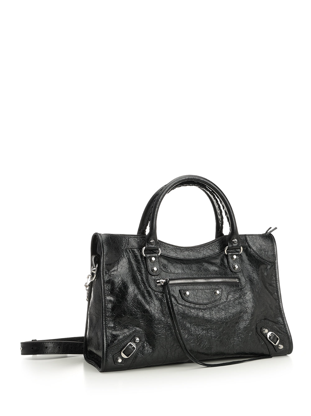 Balenciaga Le City Handbags - Black | 660b70460571a902be18943a575eb4f0dd1bd8d9