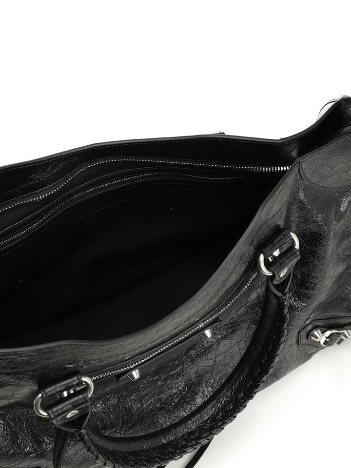Balenciaga Le City Handbags - Black | 1f82ae1e1a56960856a4cc3e6d95a4a5b2831076