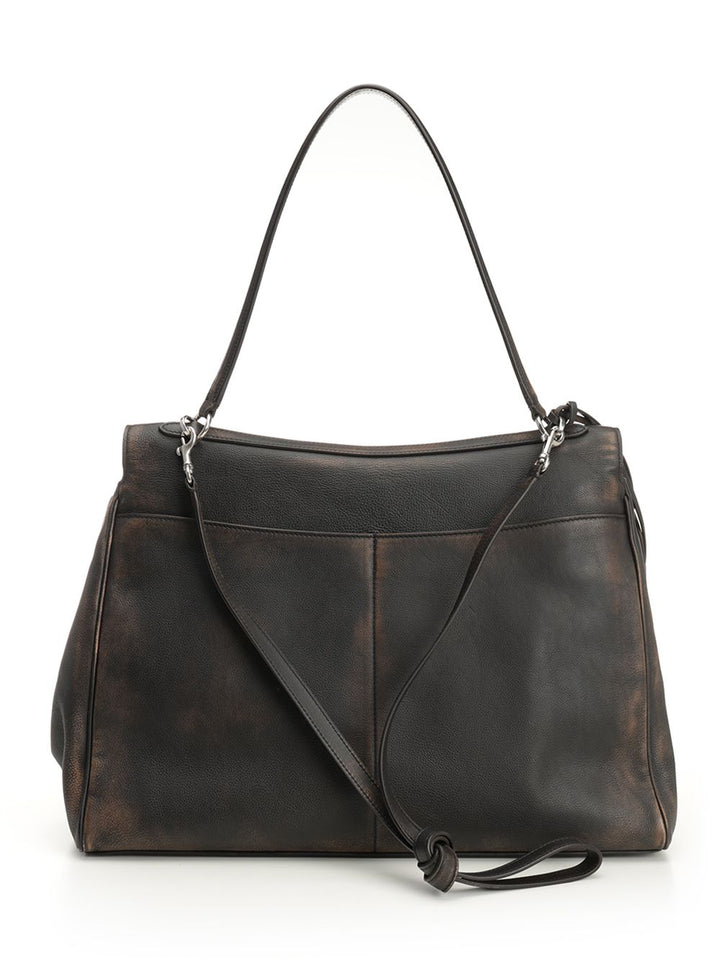Balenciaga Rodeo Handbags - Brown | a3d37778567ab7a8b01766b7966811fb96aa15ce