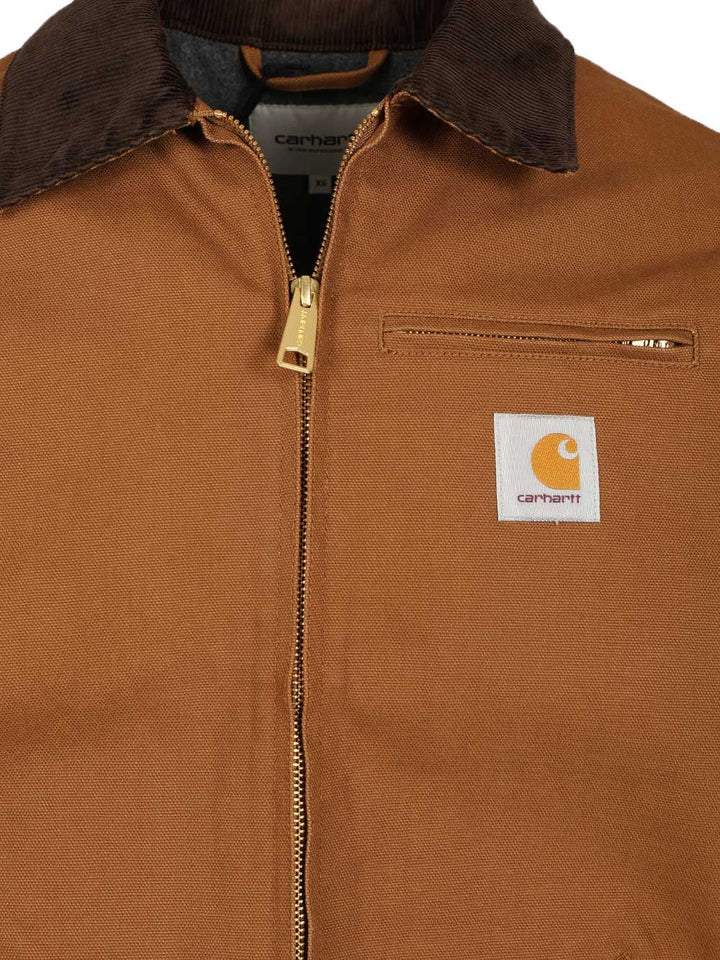Carhartt Wip Detroit Jackets - Brown | da84cedbeea96f69820ed5aa1b41a8b359028a36