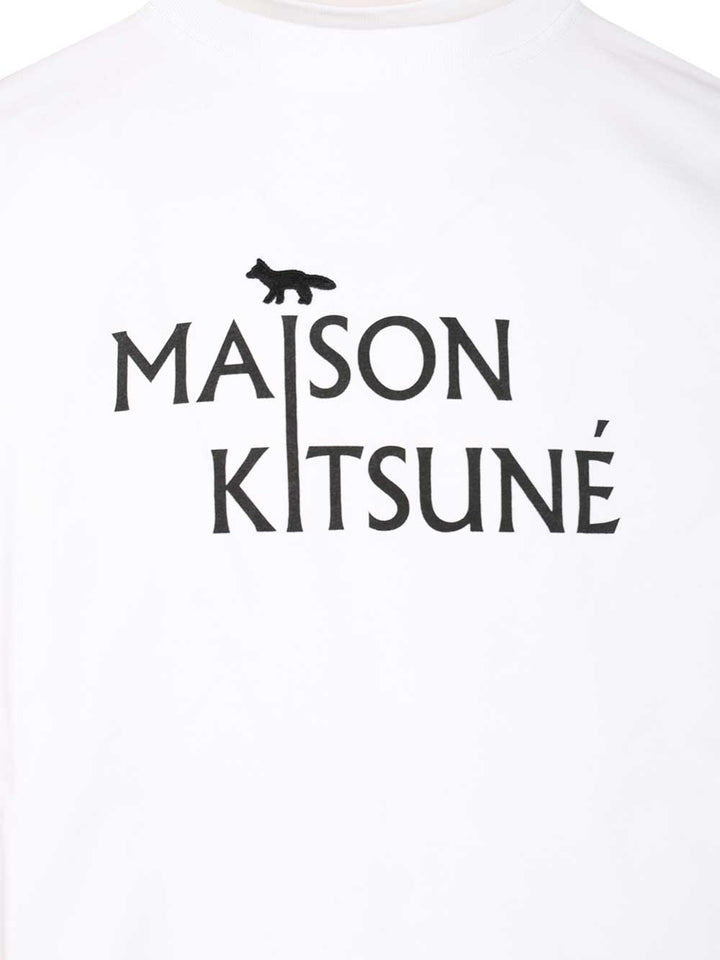 Maison KitsunÉ Maison Kitsuné T-Shirt - White | 775f3646c005bc81febe83f42f7a7b7f31d17b8b