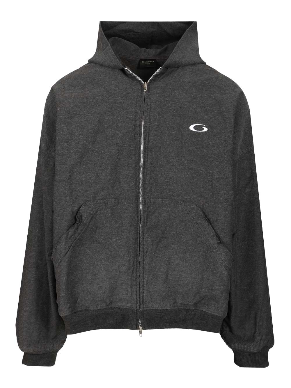 Balenciaga Trompe L'œil Hoodie Jackets - Grey | d51d2611a3c7b7b961b8aefe8e8e7e088c14f748