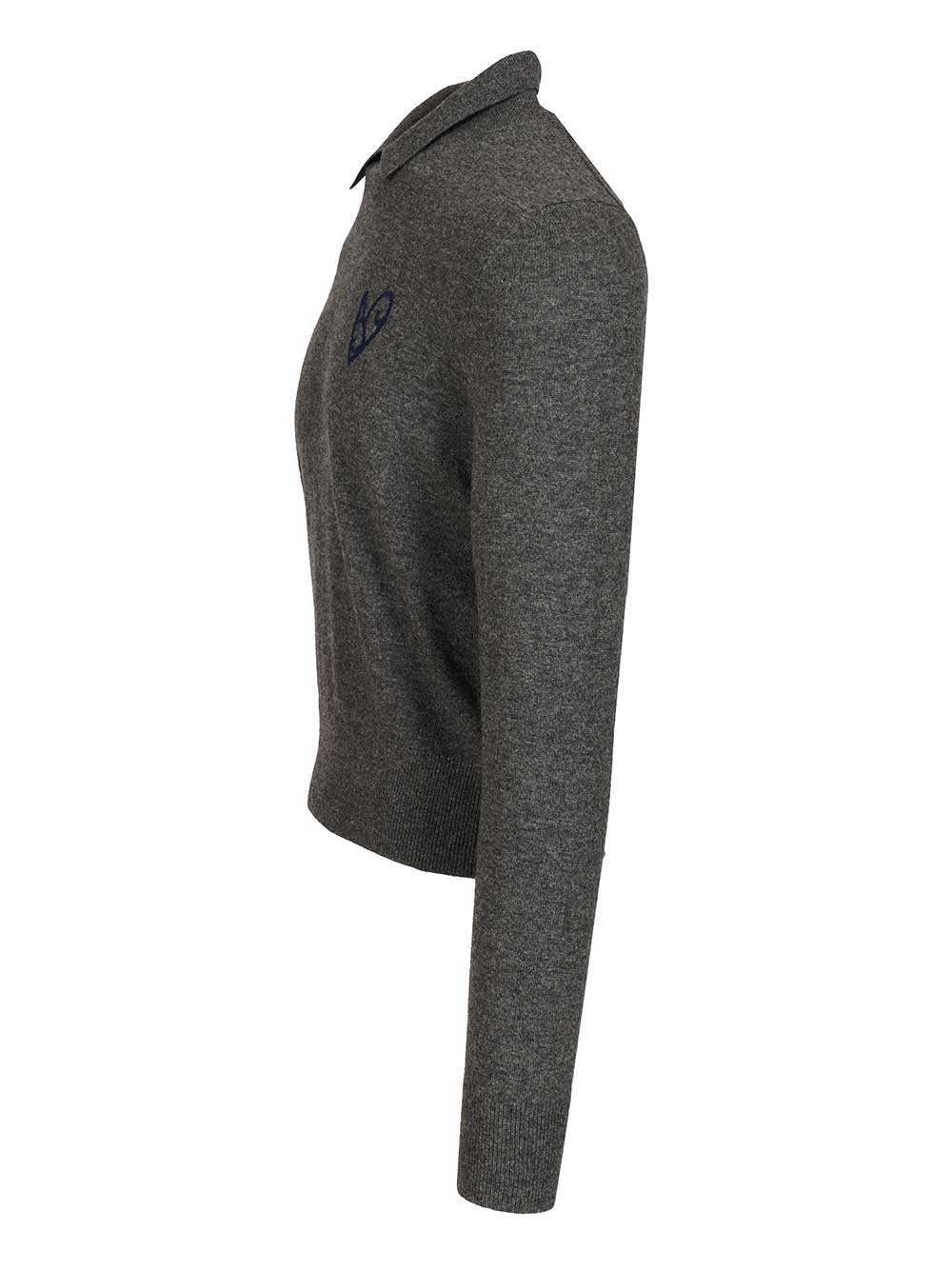 Acne Studios Yak Wool Sweater Knitwear - Grey | 32c9b28c419f613a97d230bae9d0d301e8d268da