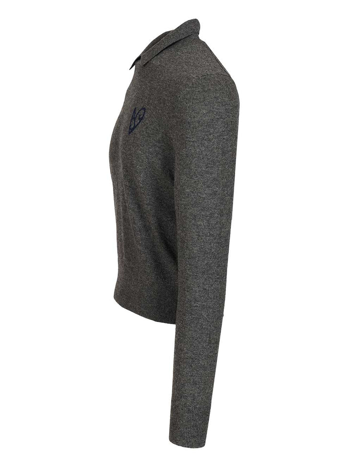 Acne Studios Yak Wool Sweater Knitwear - Grey | 32c9b28c419f613a97d230bae9d0d301e8d268da