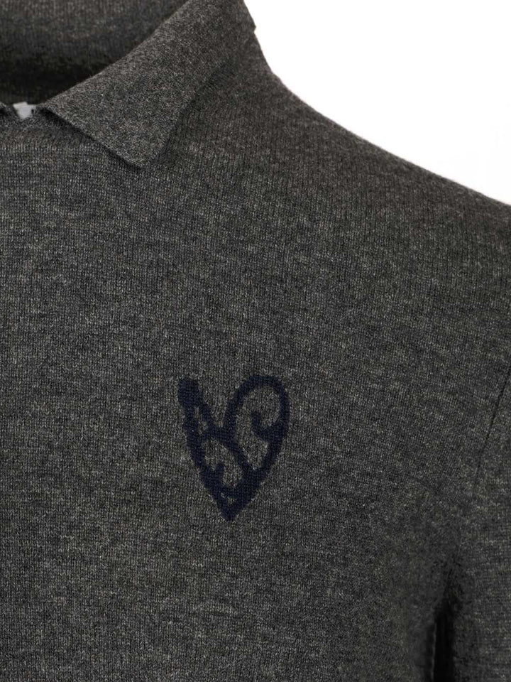 Acne Studios Yak Wool Sweater Knitwear - Grey | 84198820047339ef0ba28421781d6183e08c7d80