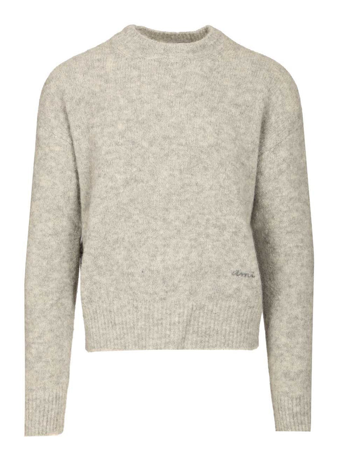 Ami Ami Sweater Knitwear - Grey | 69c1b6e2384a84352350c69515729f8b95b6e08f