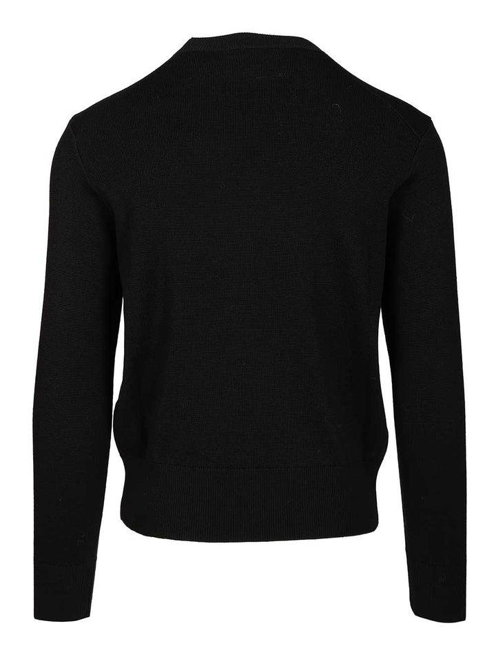 Ami Ami De Coeur Sweater Knitwear - Black | d6118b110f982ae88fe30bc8b90f64526624e176