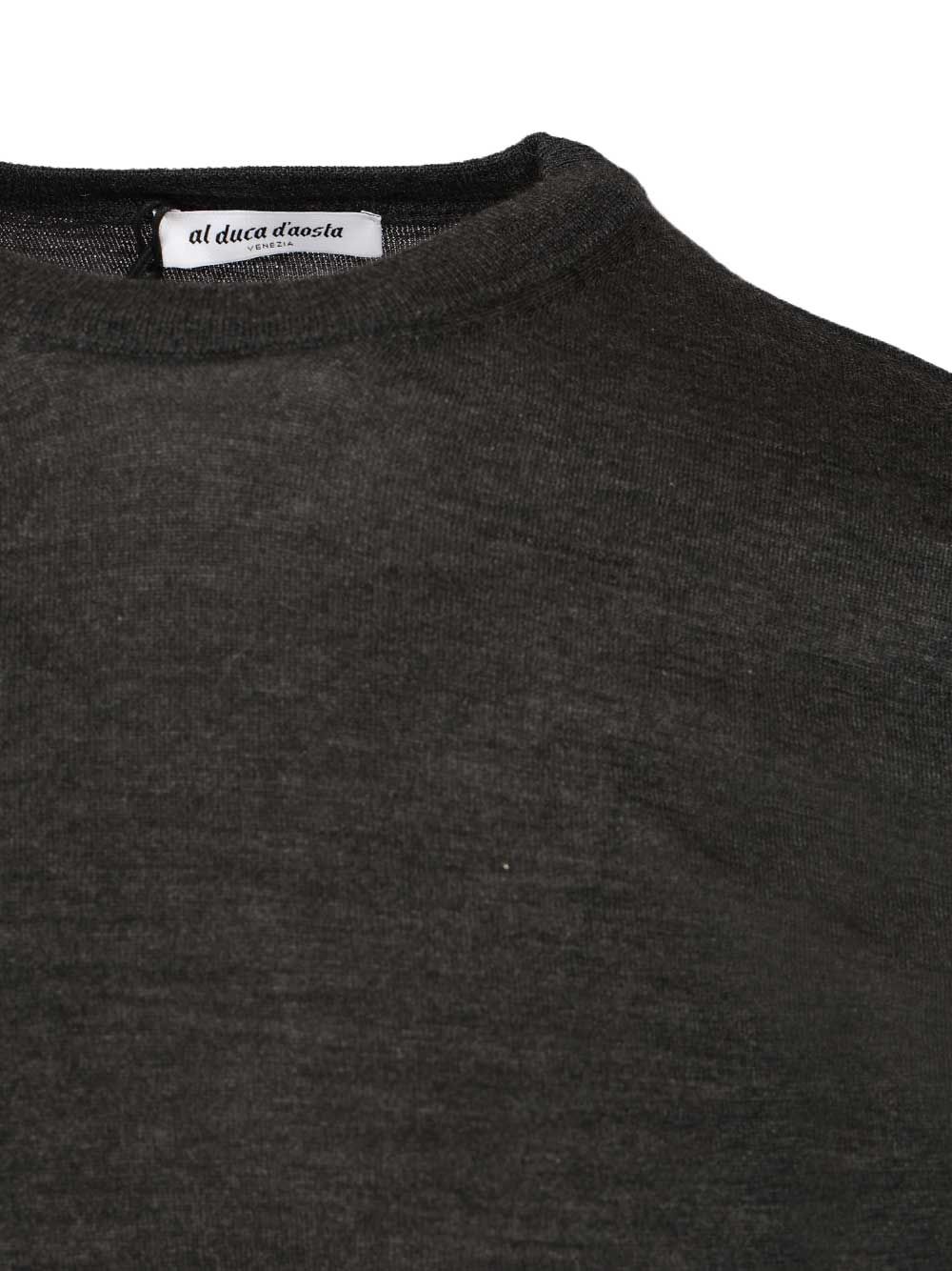 Al Duca D'Aosta 1902 Crewneck Sweater Knitwear - Grey | d54cbd30a979a5edf03185ab6fe85842b71dd345