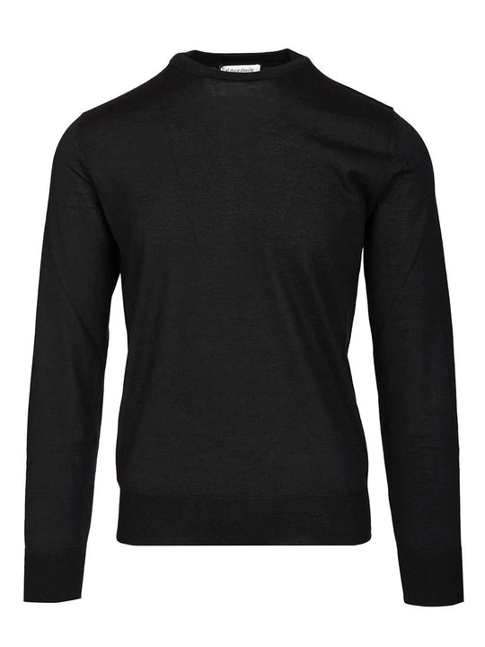 Crewneck Sweater Knitwear Blue