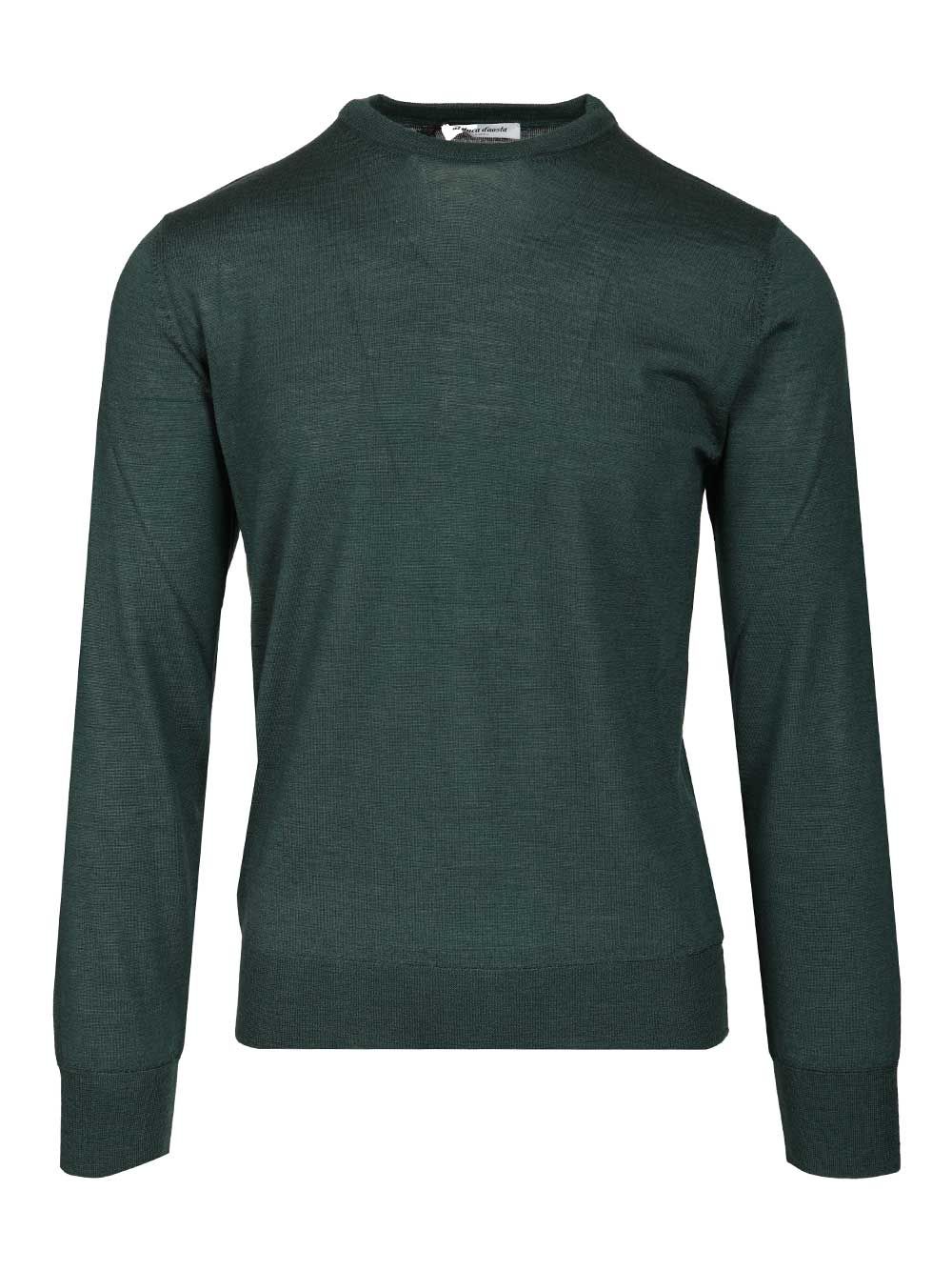 Al Duca D'Aosta 1902 Crewneck Sweater Knitwear - Green | 70236ea2308b364ae733809876dd77e9c57d1e42