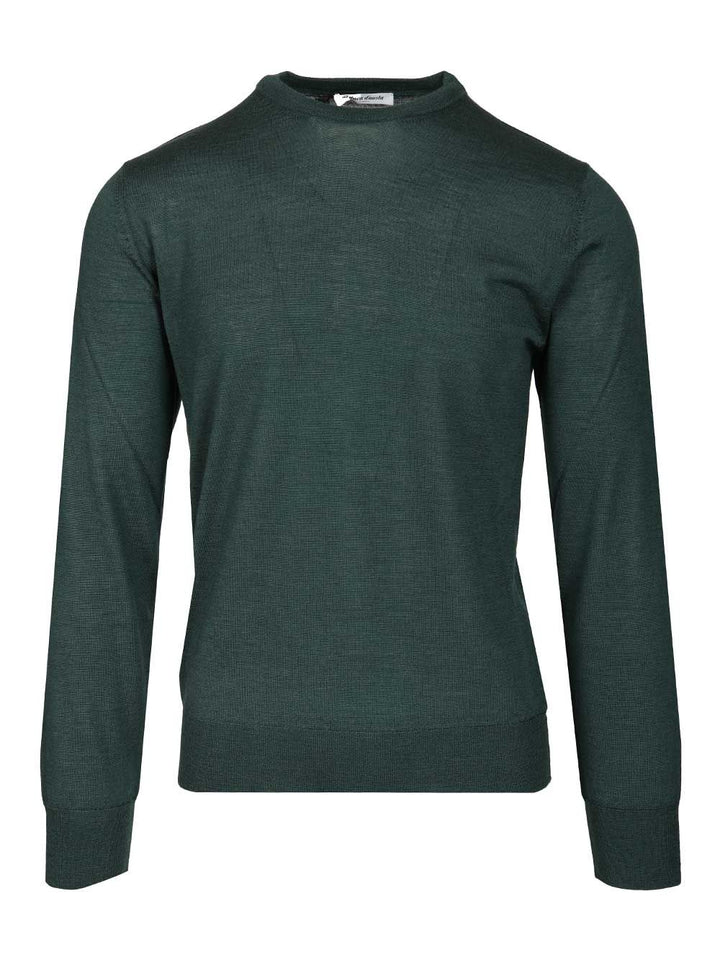 Al Duca D'Aosta 1902 Crewneck Sweater Knitwear - Green | 70236ea2308b364ae733809876dd77e9c57d1e42