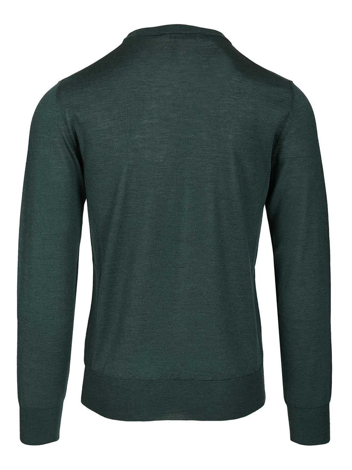 Al Duca D'Aosta 1902 Crewneck Sweater Knitwear - Green | b6504d674755f649eac785d37a51bef99e45856a