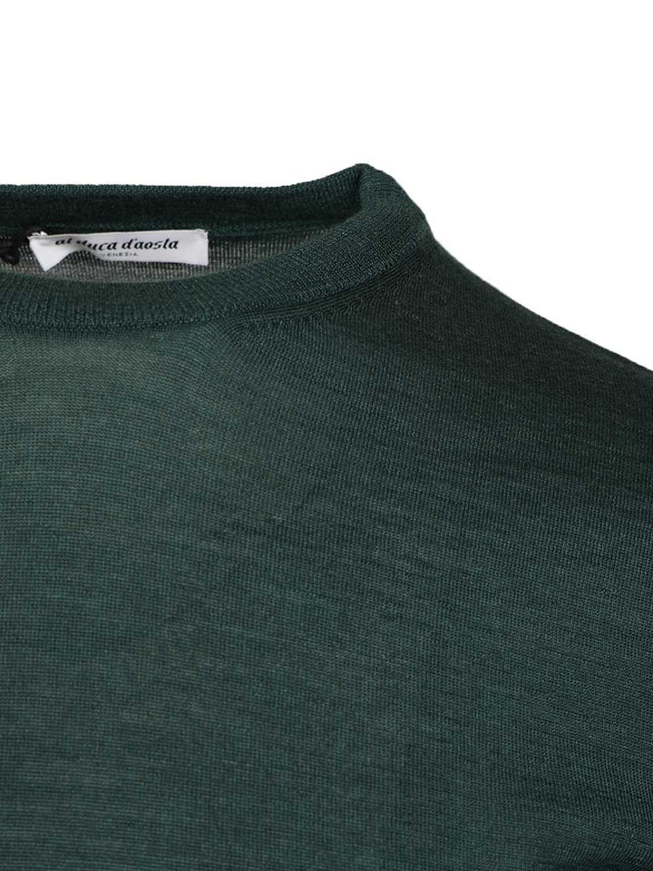 Al Duca D'Aosta 1902 Crewneck Sweater Knitwear - Green | 439ba39a176a062c300faa7d61930064aa6a89a8